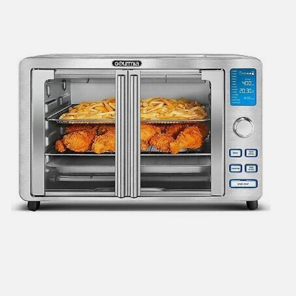 Stainless Steel Gourmia Air Fryer Digital French Door Digital Air